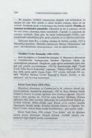 page 128 turkiye de egitim bilimleri tarihi uzerinde bir arastirma