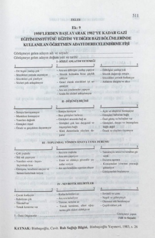 Page 539 Turkiye De Egitim Bilimleri Tarihi Uzerinde Bir Arastirma