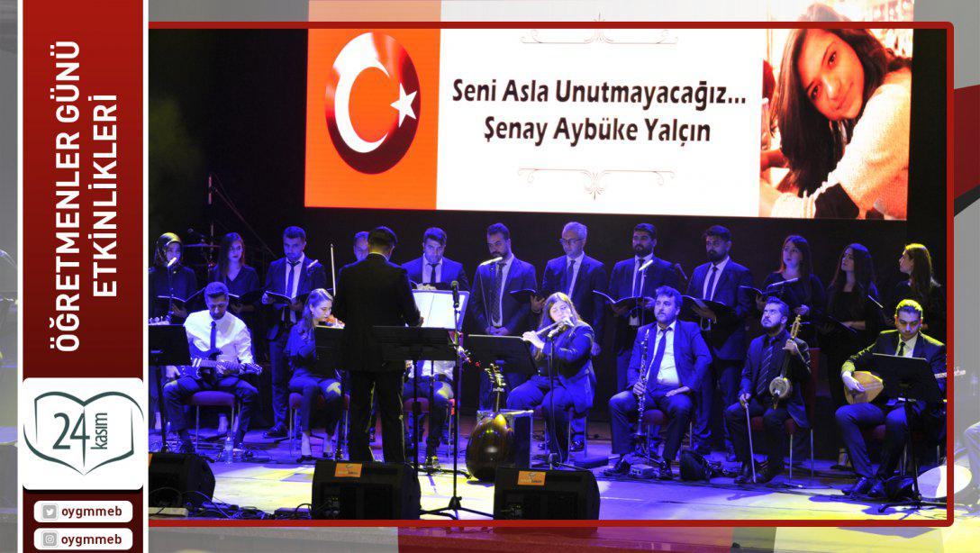 ŞEHİT AYBÜKE YALÇININ ARKADAŞLARI İLE BURAYDAN ÖĞRETMENLERE KONSER