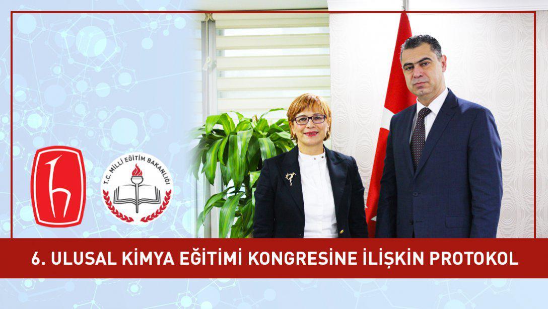 6. ULUSAL KİMYA EĞİTİMİ KONGRESİNE İLİŞKİN PROTOKOL