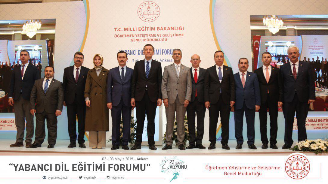 "Yabancı Dil Eğitimi Forumu”nda Öğretmen Eğitimlerinde Ortak Mutabakat Sağlandı