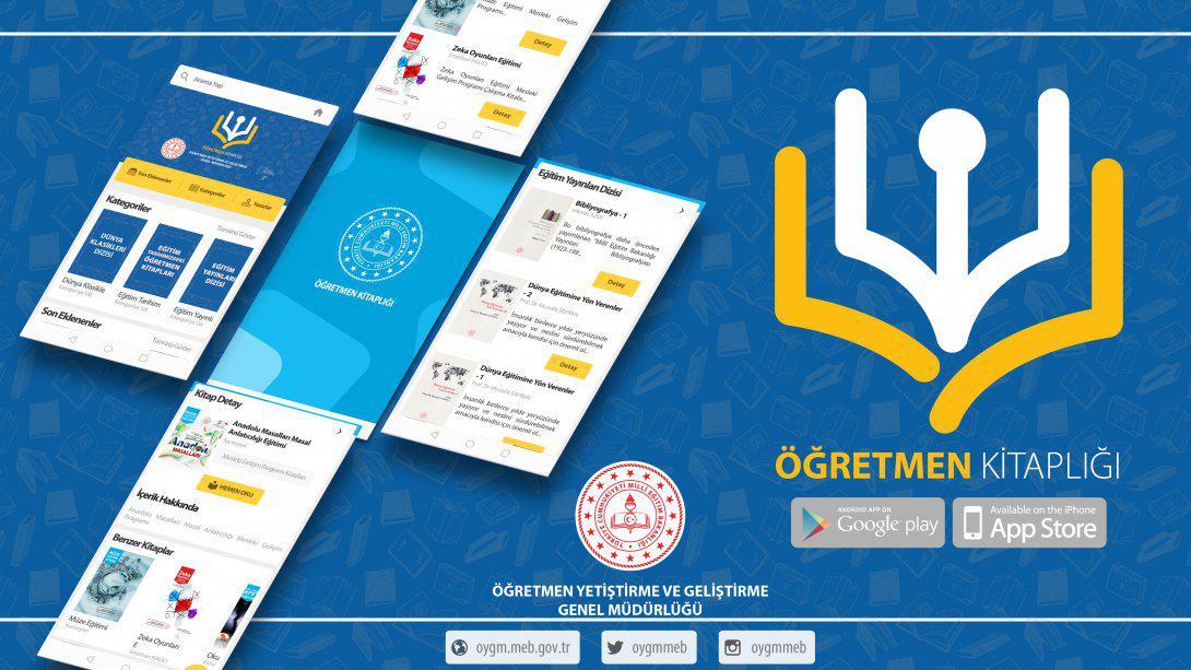 Öğretmen Kitaplığı Uygulaması Erişime Açıldı