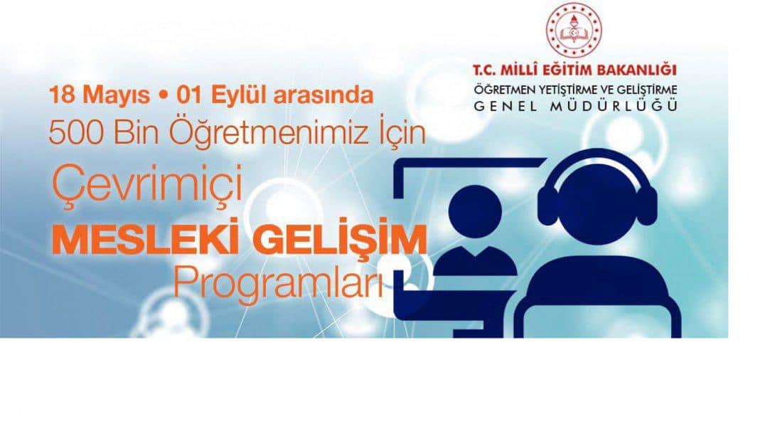 Türk Eğitim Tarihinin En Büyük Uzaktan Eğitim Mesleki Gelişim Programını Başlatıyoruz