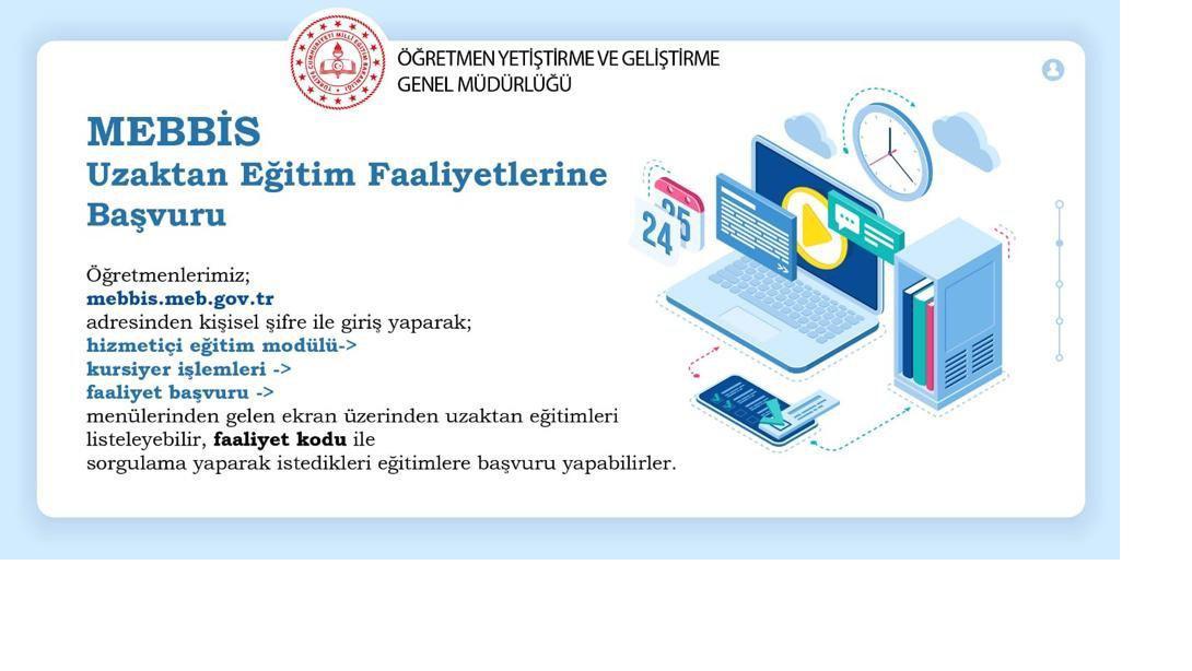 Hizmetiçi Eğitim Başvuru İşlemleri
